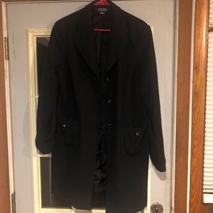 Woman’s black blazer